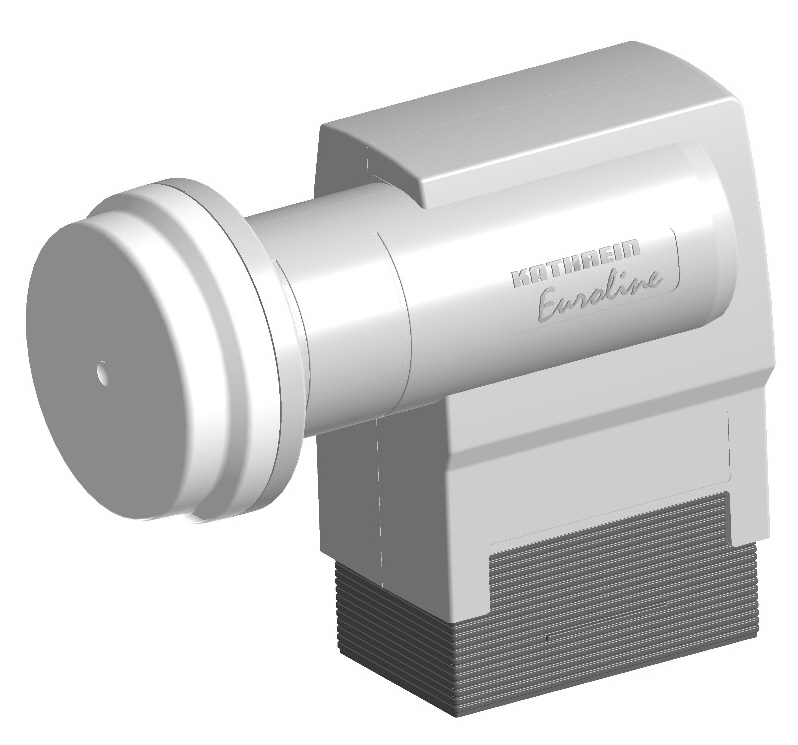 LNB Kathrein KEL 411 - Simple Universel - Compatible HDTV/DVB-S2 - Pour Récepteur Satellite