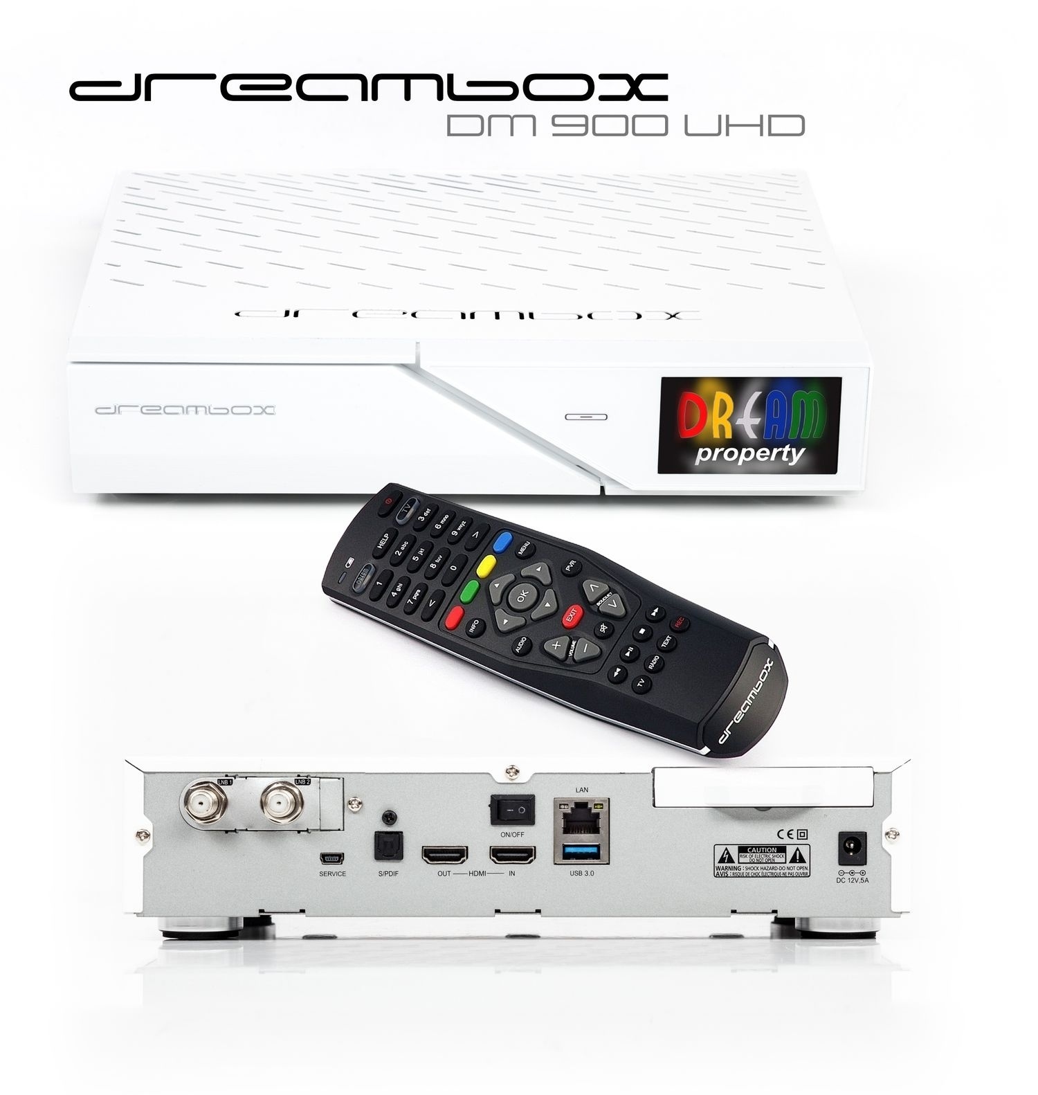 Dm900 Dreambox Dm900 Uhd 4K | Dreambox DM900 UHD 4K 2 x DVB-S2X – UUZO