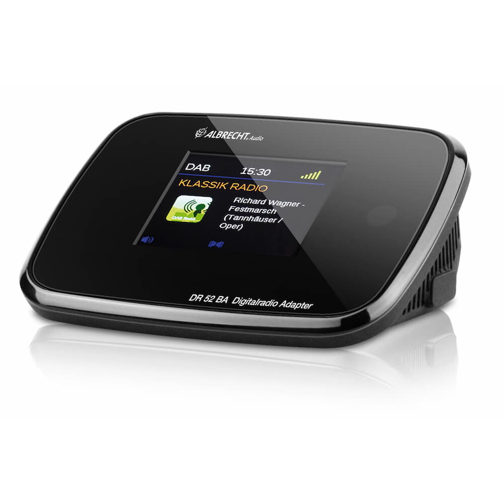 Albrecht DR 52 BA DAB+/UKW Digitalradio Adapter SAT