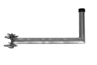 A.S.SAT Mastausleger- Stahl / L- Form, 70cm / Rohr Ø48mm