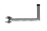 A.S.SAT Mastausleger- Stahl / L- Form, 55cm / Rohr Ø48mm