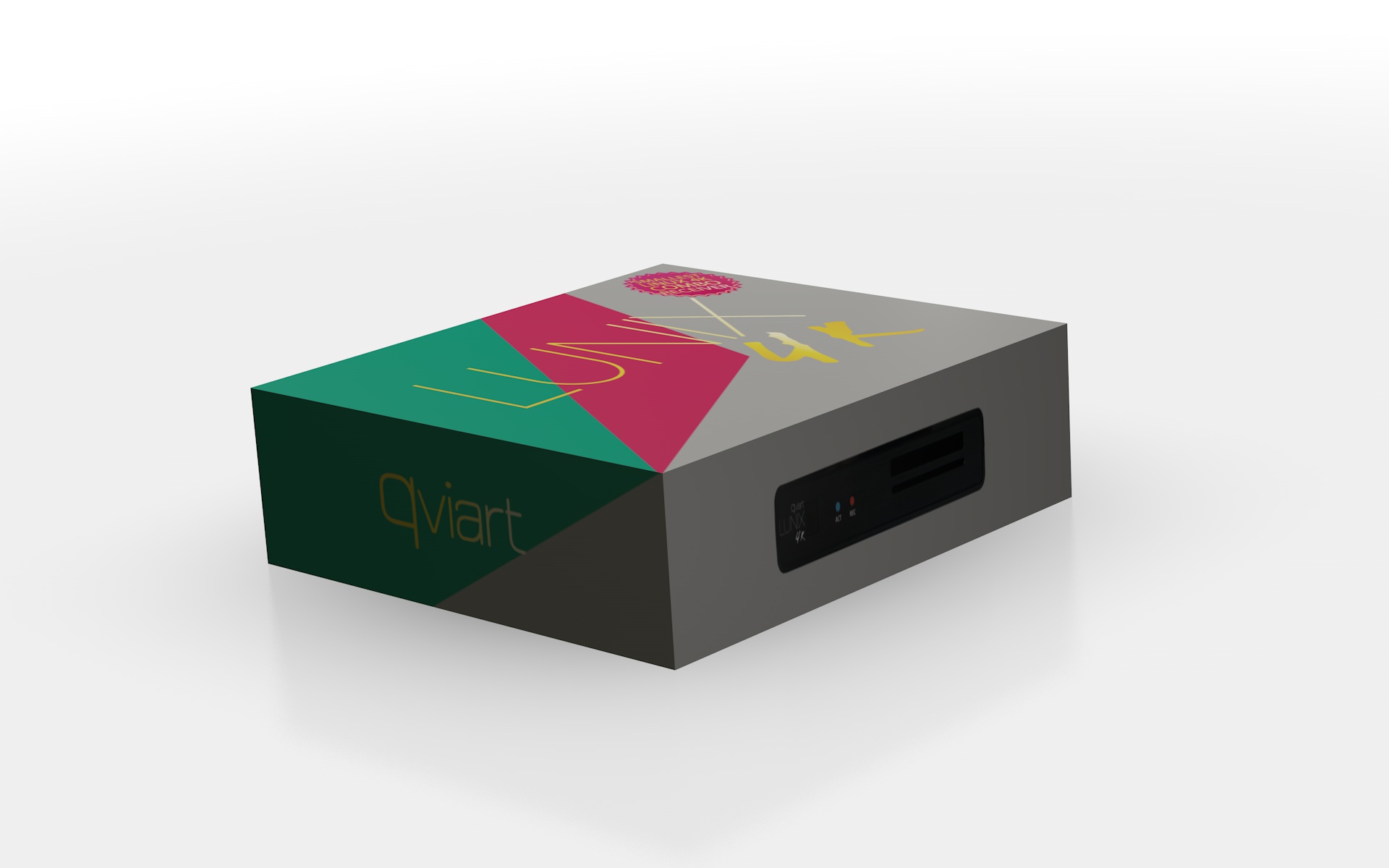 Qviart Lunix 4K UHD E2 Linux Combo Receiver - SAT-World GmbH - Ihr ...
