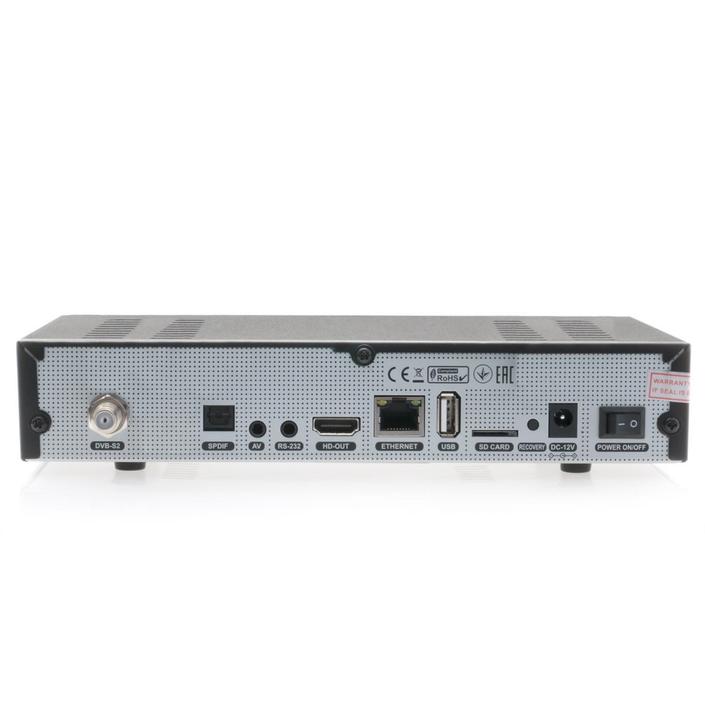 Octagon SF8008 UHD 4K Supreme Twin Sat Receiver 4TB harde schijf INTERN, 2X DVB-S2X Tuner, E2 Linux & Define OS, met opnamefunctie, M.2 M Key, Gigabit LAN, kaartlezer, Sat to IP