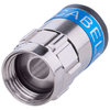 Cabelcon F-6 TD  5.1 NI F-Kompressionsstecker blau RG6 / 7 mm