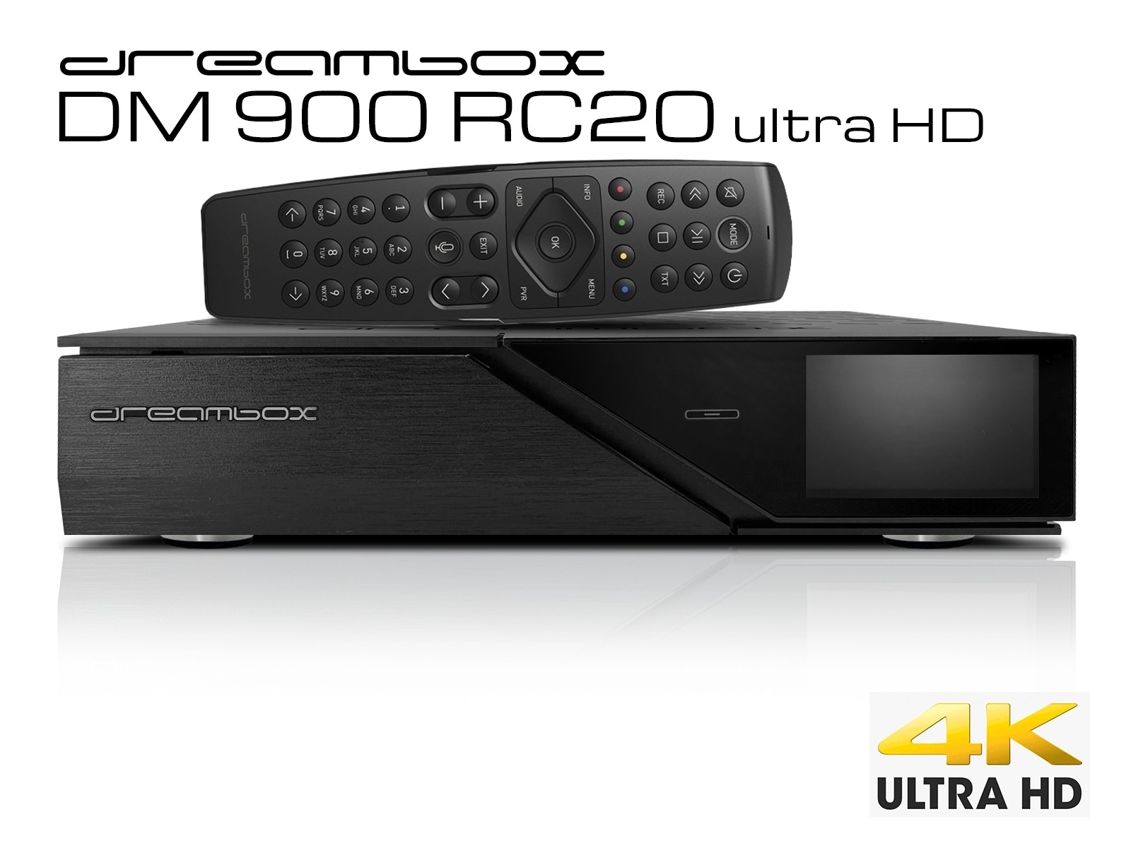Dreambox DM 900 RC 20 ultra HD, 1x Triple MS Tuner - SAT-World GmbH ...