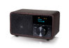 Kathrein DAB+ 1 mini Holz dunkel DAB+/FM Radio dunkles Echtholzfurnier mit Bluetooth