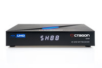 OCTAGON SX88 4K UHD S2+IP Receiver H.265 1GB RAM 4GB Flash Stalker IPTV Multistream Schwarz
