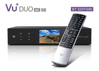 VU+ Duo 4K SE BT 1x DVB-T2 Dual Tuner PVR Linux Receiver UHD 2160p