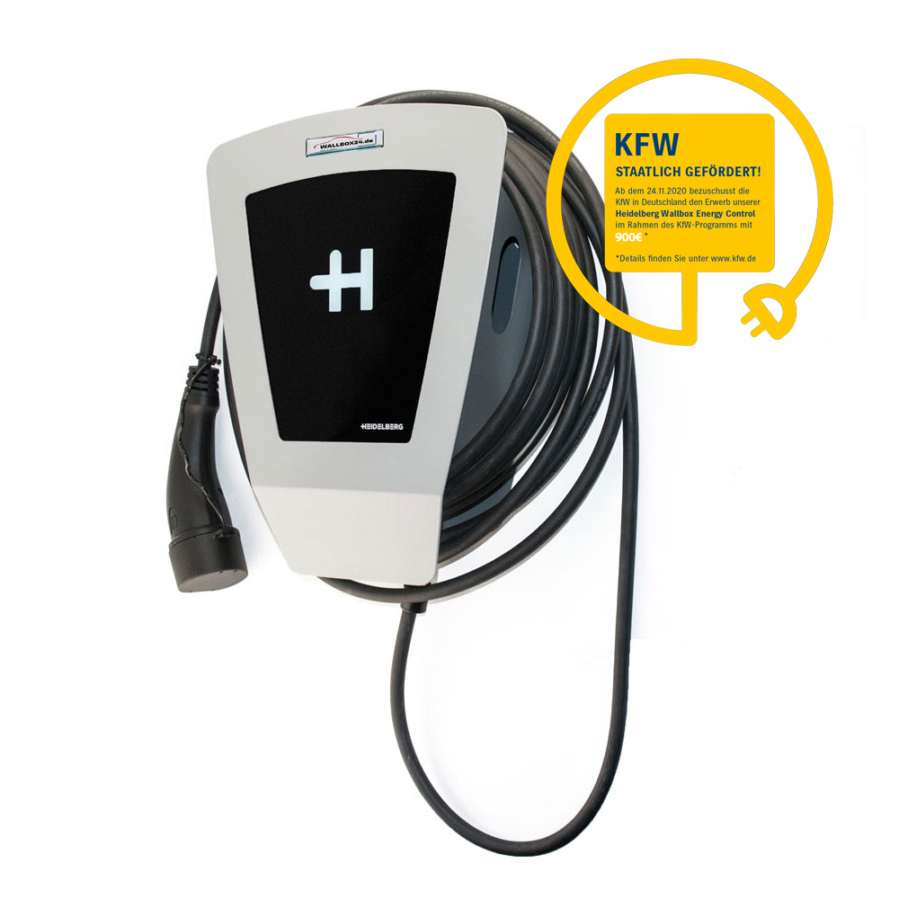 Heidelberg Wallbox Energy Control 11kW, 5,00 Meter - Hersteller-Artikelnummer 00.779.2885 ...