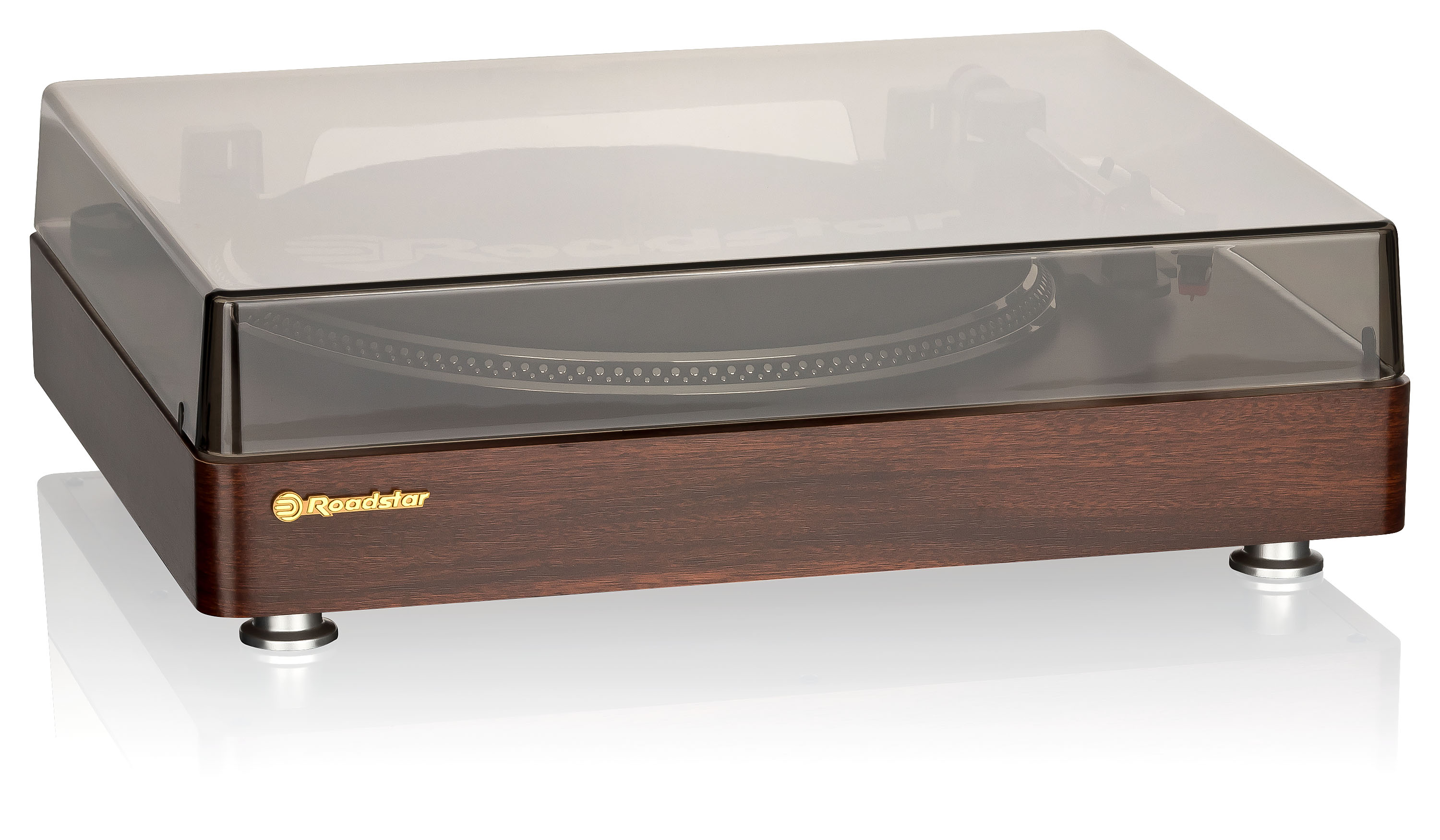 Roadstar TT-260SPK Tocadiscos de Vinilo, 3 velocidades 33/45/78 RPM