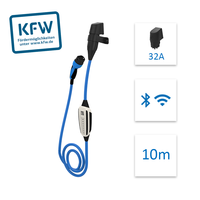 NRGkick KfW Max 10m, 22kW, WLAN, Bluetooth, Wandsteckdose 32A, 12101015 
