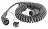 Harting Autoladekabel, Typ2, 32A 3ph 22KW spiral 5 Meter