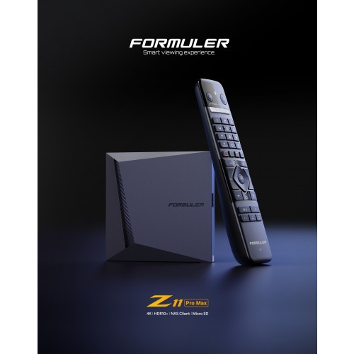 Formuler Z11 Pro Max - Box Android 11 4K - 4Go RAM, 32Go Stockage - WiFi 6 - Pour Streaming OTT