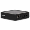 TVIP S-Box v.710 4K UHD Android 11.0 Multimedia Streamer HDR LAN HDMI MicroSD USB Schwarz