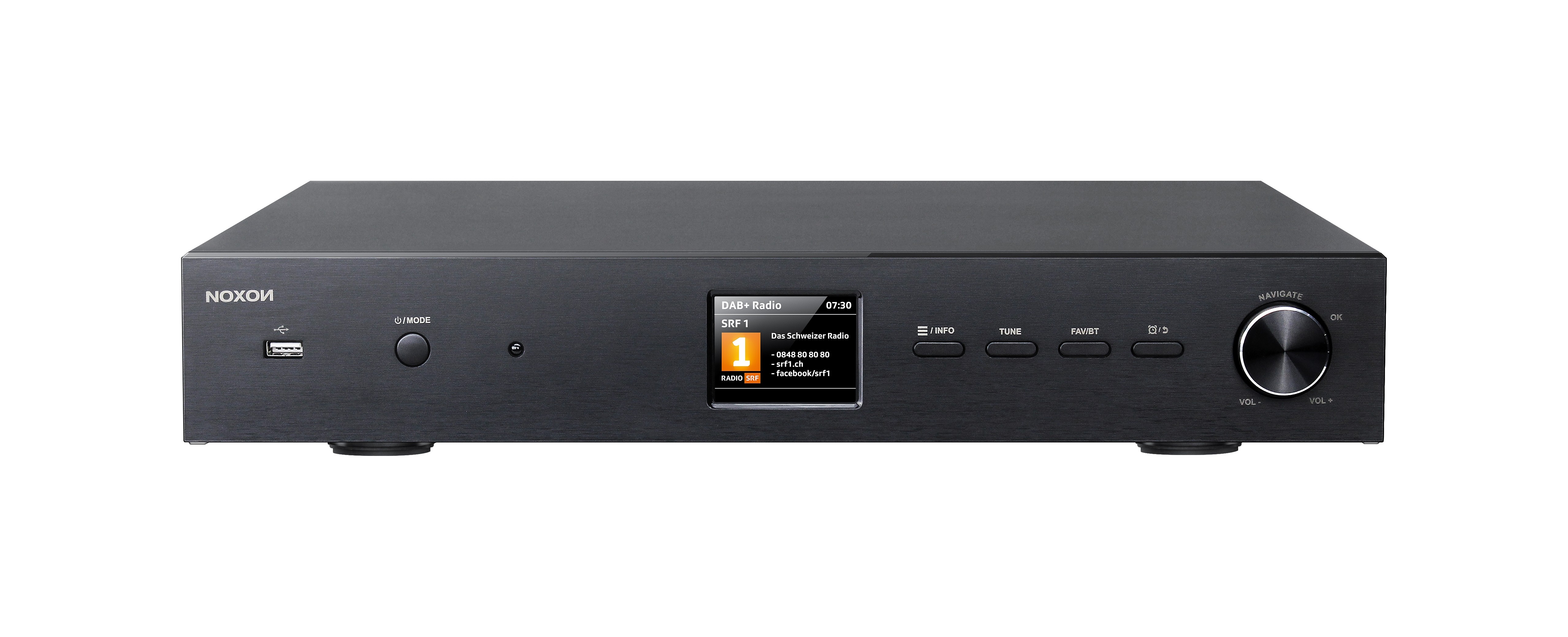 ArtSound: R8 DAB FM internet radio - zwart