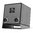 Atemio Palona Quubi, Schwarz Hochglanz-Silber, 2.1 Soundsystem mit Subwoofer, 60 Watt (B-Ware)