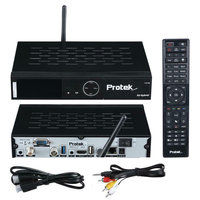 Protek X2 Hybrid Combo UHD 1x DVB-S2 Tuner sowie 1x DVB-C/T2 Tuner E2 Linux Betriebssystem (B-Ware)