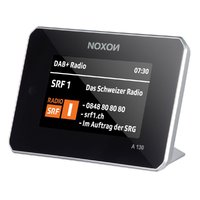 Noxon A 130 schwarz-silber, Audio Adapter DAB+/UKW & Internet-Radio